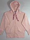 Fila Classic Full-Zip Hoodie – Heather Blush Pink Women’s (2XL)
