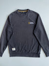 National Geographic Embroidered Logo Crewneck Sweatshirt – Black (M)