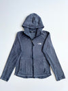 The North Face Women's Navy Fleece Full-Zip Hoodie – (XS)