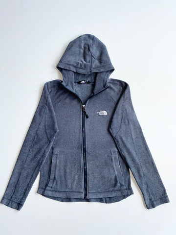 The North Face Women's Navy Fleece Full-Zip Hoodie – (XS)