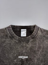 Sportsbabe Acid Wash Oversized T-Shirt Charcoal (L)