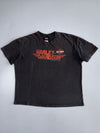 Harley-Davidson Black Graphic Tee | Motorcycles Print (2Xl/3Xl)