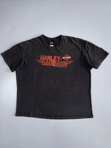 Harley-Davidson Black Graphic Tee | Motorcycles Print (2Xl/3Xl)