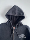 Harley-Davidson Motorcycles Zip-Up Hoodie | Skull Flame Graphic (XL/2XL)