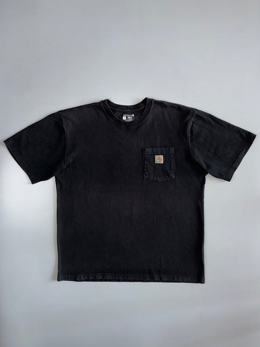 Carhartt K87 Pocket T-Shirt | Faded Black (XL)