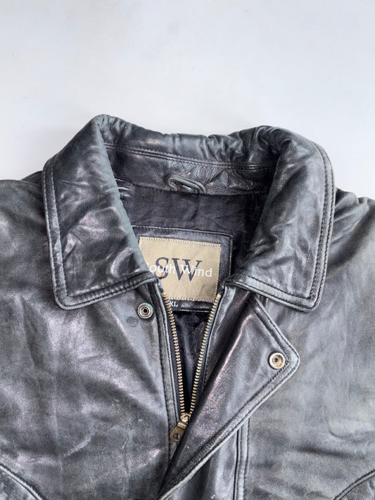 Super Premium Original Pure Leather Jacket (2XL)