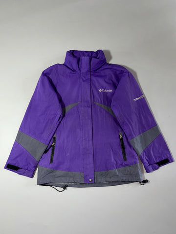 Columbia Titanium Purple Interchange Ski Jacket Women’s – (M)