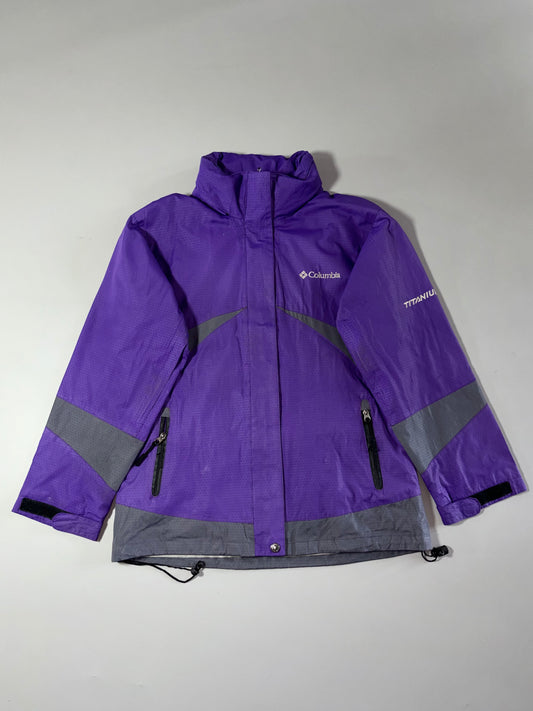 Columbia Titanium Purple Interchange Ski Jacket Women’s – (M)