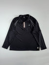 Starter 1/4 Zip Pullover — Black (XL)