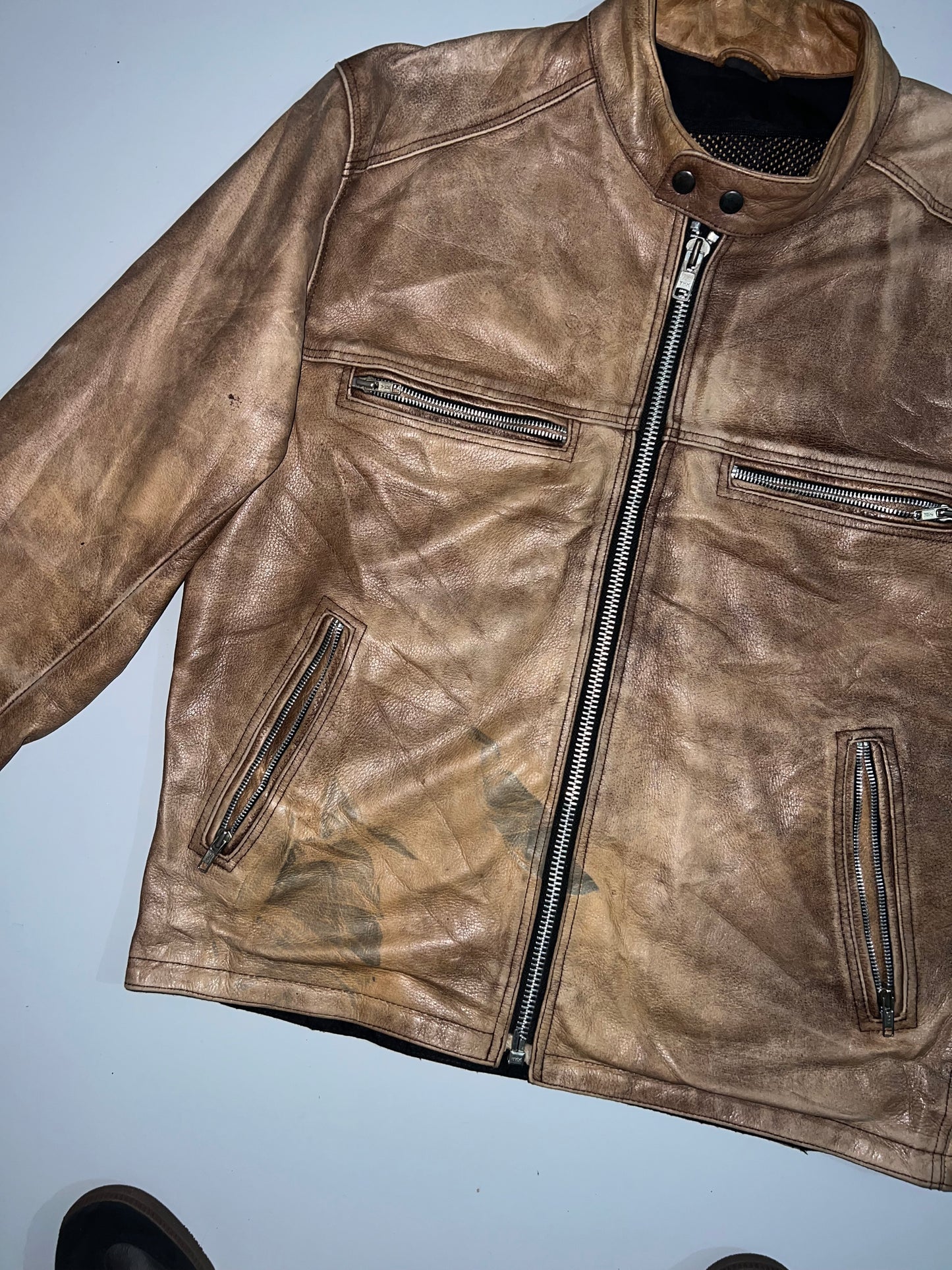 ZSuper Premium Original Leather Jacket (Rare) (L/XL)