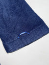 Millet Polar Fleece Full-Zip Jacket – Navy Blue with Nylon Shoulder Panels (XL)
