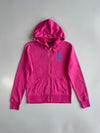 Polo Ralph Lauren Pink Big Pony Zip Hoodie (Xs)
