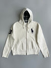 Polo Ralph Lauren | Big Pony Tartan-Lined Zip Hoodie (L)