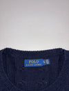 Polo Ralph Lauren Navy Cable Knit Crewneck Sweater (XL)