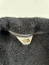 The North Face Charcoal Fleece Zip Jacket with Sherpa Lining (S)