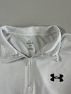 Under Armour White 1/4 Zip Performance Pullover(2XL)