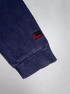 Vintage 90s FUBU Jeans Company Embroidered Long Sleeve Tee – Navy/Yellow (2XL/3XL)