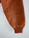 Vintage Suede Brown Bomber Jacket (M)