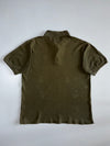 Vintage Lacoste Classic Piqué Polo T-Shirt Olive Green | 100% Cotton (L)
