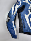 Hein Gericke Tribal Flame Star Graphic Racing Leather Jacket (Paded)(S)