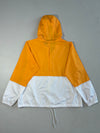 Columbia Flash Forward Colorblock Windbreaker Orange/White, Packable, (2XL)
