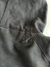 Carhartt Black Duck Canvas Quilted Hooded Work Jacket (XL)