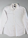 Banana Republic White Dot Print Slim Flex Fit Stretch Shirt – (S)