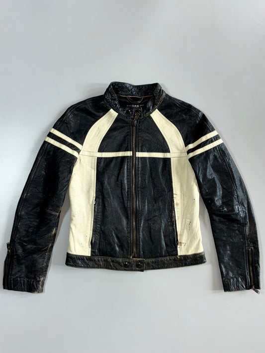 Gas Premium Original Leather Jacket (XS)