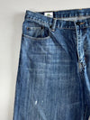 Lacoste Blue Distressed Straight Denim (W:36|L:44)
