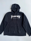 Thrasher | Black Skateboard Magazine Hoodie | (XL)