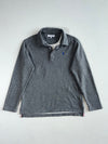 U.S. Polo Assn. Grey Fleece-Lined Long Sleeve Polo (M)