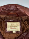 Vintage Bershka Brown Genuine Leather Biker Jacket – Asymmetric Zip  Women’s (XXS)
