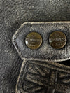 Triumph Heritage  Genuine Leather Café Racer Jacket Paded (L)