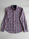 Tommy Hilfiger Herringbone Plaid Flannel Slim Fit Shirt (M)