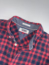 Tommy Jeans Plaid Flannel Shirt – Red (M)
