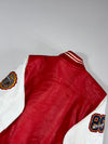 Avia Trix “AF” Pure leather Varsity Jacket  (M)