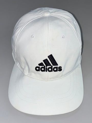 Adidas White Performance Cap (Adjustable)