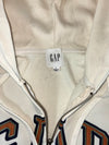 Gap Arch Logo Zip-Up Hoodie – Cream/Off-White  (M)