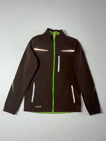 Vintage Engelbert Strauss Brown Green Softshell Jacket (XS)