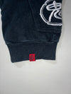 Japanese Oni Kanji & Dragon Embroidered Multi-Pocket Joggers (W:33) (L:38)
