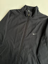 Nike Black Mesh-Lined Zip-Up Track Jacket (XL)