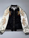 Romantic Face Yokosuka Japan Dragon Fully Embroidered Souvenir (L)