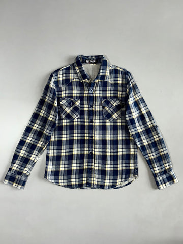 Big Train Osaka Plaid Flannel Shirt  (S/M)