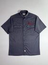 Carhartt Imperial Embroidered Workwear Shirt – Washed Charcoal Grey (XL)