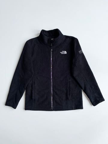 The North Face Full-Zip Fleece Jacket – Black (Kids S)