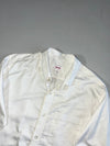 Raymond Custom Tailoring White Oxford Button-Down Shirt Chest Pocket. (L)
