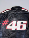 Teknic #46 Valentino Rossi Tribute Pure Leather Motorcycle Racing Jacket (Rare)(M)