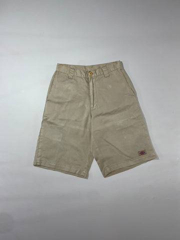 Dickies Khaki Work Shorts (W:27) (L:21.5)
