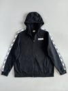 Puma Black Taped Logo Zip Hoodie (XL)