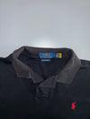 Polo Ralph Lauren Black Custom Slim Fit Polo (XL)